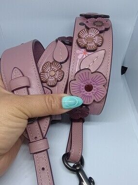 Coach Leather Tea Rose Strap